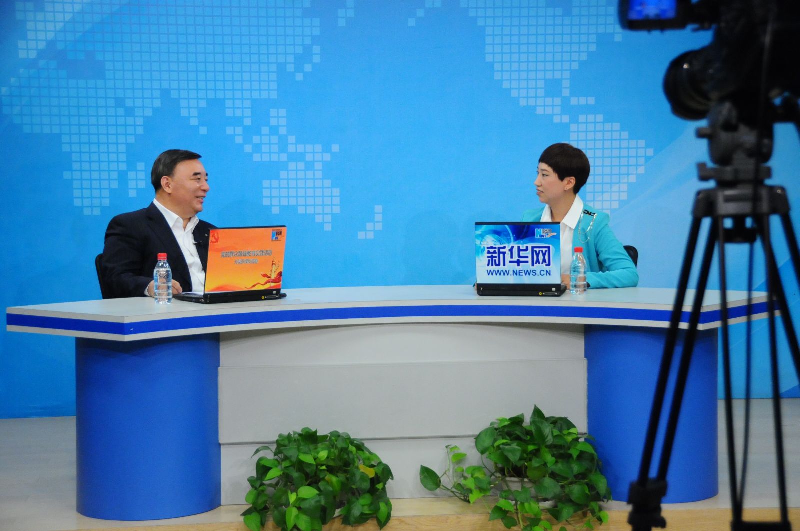 新华网：宋志平谈开展群众蹊径教育实践活动20130922